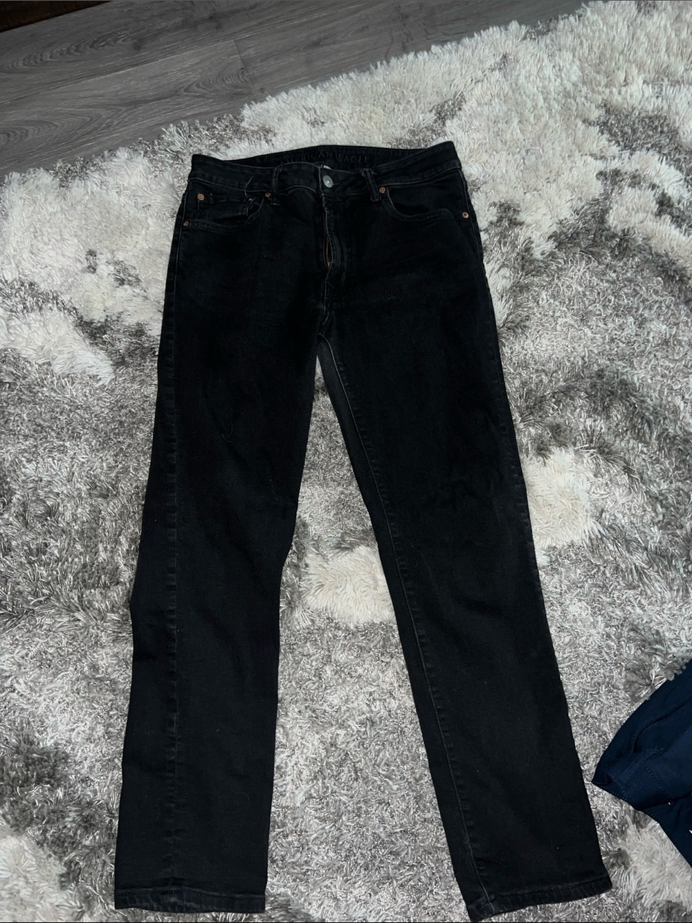 American Eagle Airflex+ Black Jeans